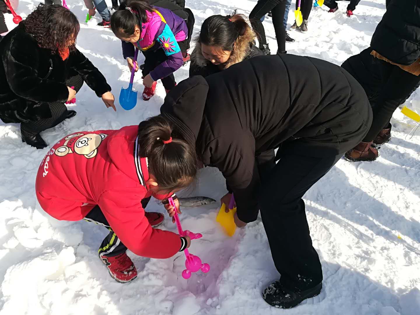 元旦小長假 市民盡情享受冰雪之樂