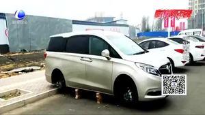 龍河轄區(qū)一車四輪胎被盜