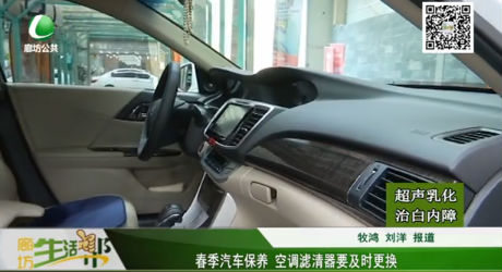 春節(jié)汽車保養(yǎng) 空調(diào)濾清器要及時(shí)更換