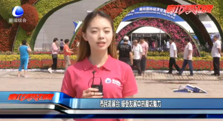 市民逛展會 感受發(fā)展中的廊坊魅力