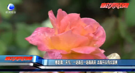 一場雨去一場雨再來 本周開頭有點(diǎn)涼爽