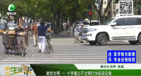 助你文明一十字路口不文明行為實(shí)況記錄