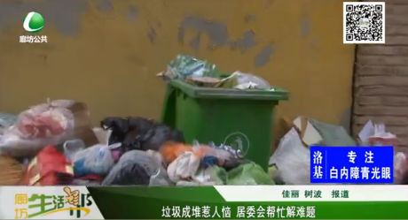 垃圾成堆惹人惱 居委會幫忙解難題