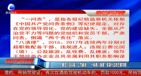 整改“回頭看”工作解讀：“一問責八清理”專項行動的主要內(nèi)容
