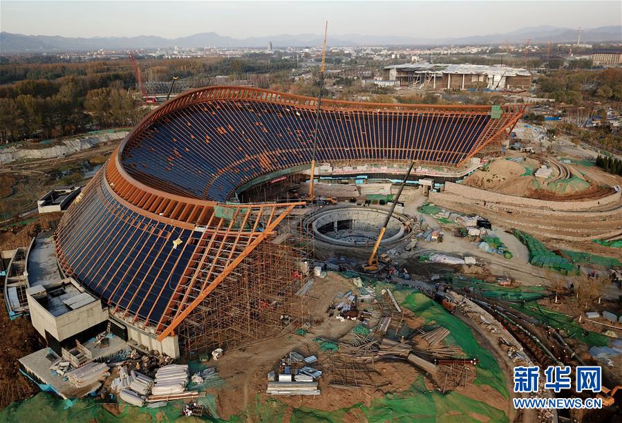 （社會）（7）北京世園會園區(qū)建設(shè)基本成形