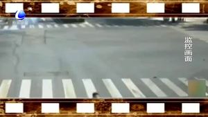 前車隨手拋物 后車司機(jī)主動(dòng)下車撿起垃圾