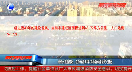 改革開(kāi)放看廊坊：改革開(kāi)放40年 我市城市建設(shè)突飛猛進(jìn)