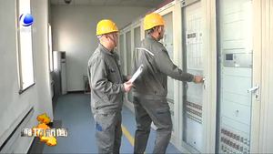 供電職工于林節(jié)日保供電 守得萬(wàn)家燈火明