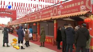 春節(jié)期間我市各地廟會(huì)年味濃