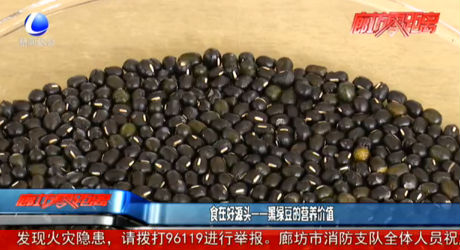 食在好源頭——黑綠豆的營(yíng)養(yǎng)價(jià)值