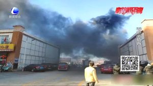 永興路某商鋪失火 “及時(shí)雨”消防速至救助