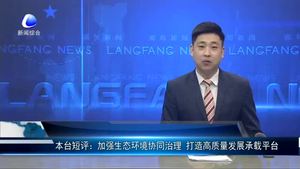 本臺短評：加強(qiáng)生態(tài)環(huán)境協(xié)同治理 打造高質(zhì)量發(fā)展承載平臺