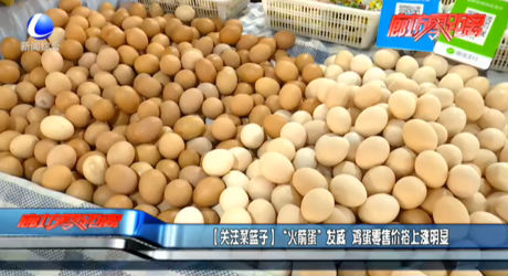 【關(guān)注菜籃子】“火箭蛋”發(fā)威 雞蛋零售價格上漲明顯