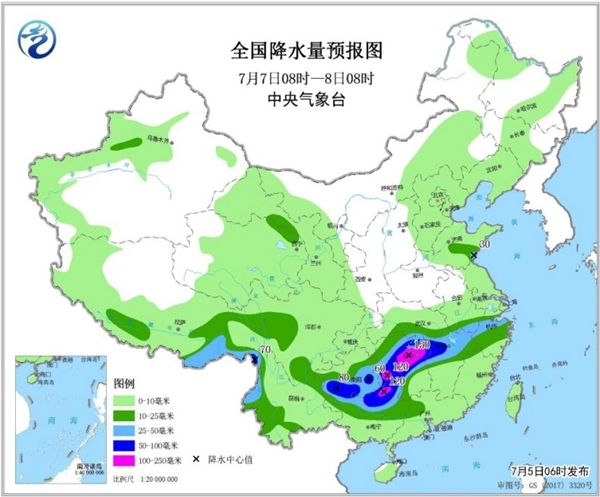 東北華北雷雨伴強(qiáng)對(duì)流 南方將迎更強(qiáng)降雨