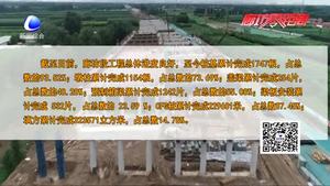 新機(jī)場北線高速公路廊坊段筑路正酣