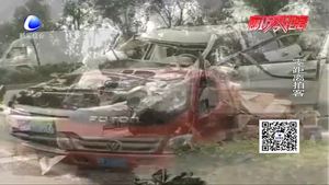 廊坊一路虎車發(fā)生嚴(yán)重車禍 司機當(dāng)場死亡