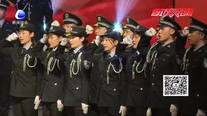 廊坊公安2019年度人民警察職業(yè)榮譽(yù)儀式：用汗水澆灌收獲 用實(shí)干篤定前行