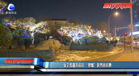 除夕夜喜慶祥和 “禁燃”獲市民點贊