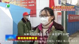 固安縣小區(qū)卡口黨員先鋒崗來(lái)了年輕人