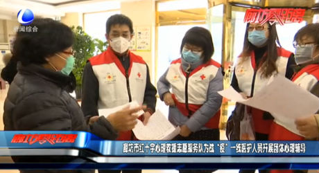 廊坊市紅十字心理救援志愿服務(wù)隊(duì)為戰(zhàn)“疫”一線醫(yī)護(hù)人員開(kāi)展團(tuán)體心理輔導(dǎo)