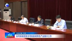 省考核組到我市考核縣域特色產(chǎn)業(yè)振興工作