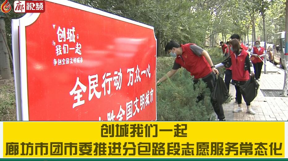 廊視頻 | 廊坊市團市委推進分包路段志愿服務(wù)常態(tài)化