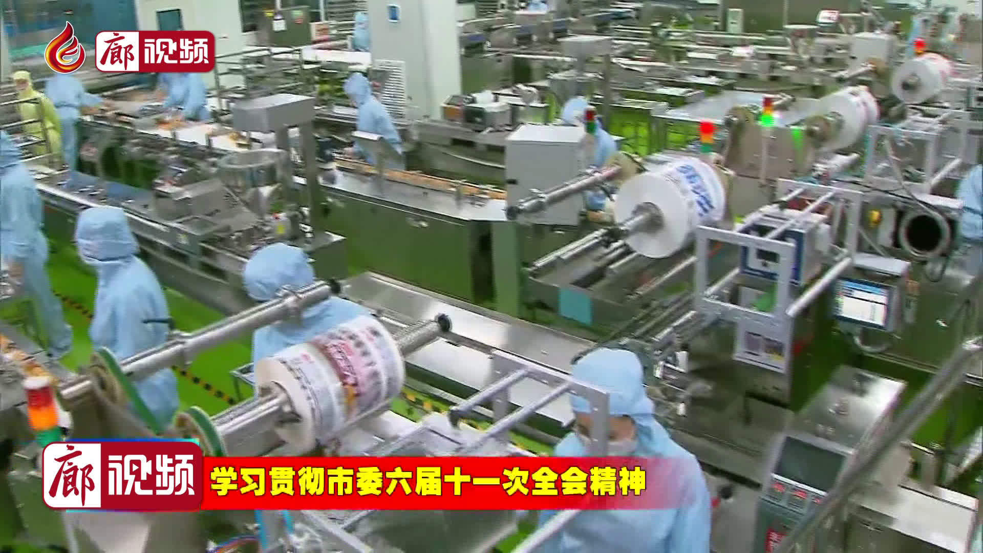 廊視頻 | 霸州市：做大做強都市休閑食品產(chǎn)業(yè)打造舌尖上的產(chǎn)業(yè)新城