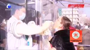 記者探訪我市核酸檢測(cè)點(diǎn) 檢測(cè)工作有序開(kāi)展