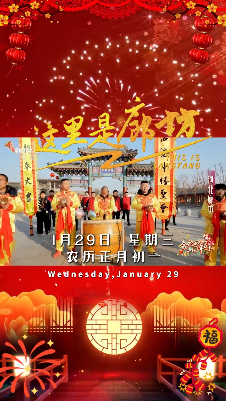 【這里是廊坊】金蛇狂舞 中國年味 廊坊上央視特別節(jié)目啦