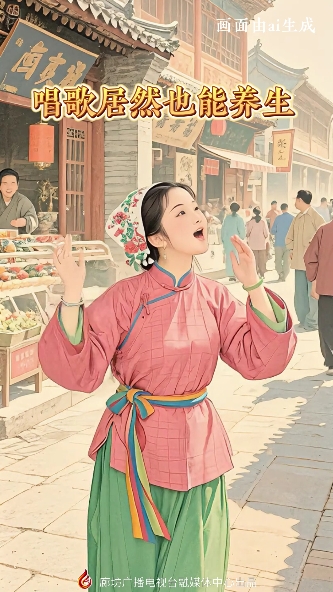 AI短視頻丨唱歌居然也能養(yǎng)生