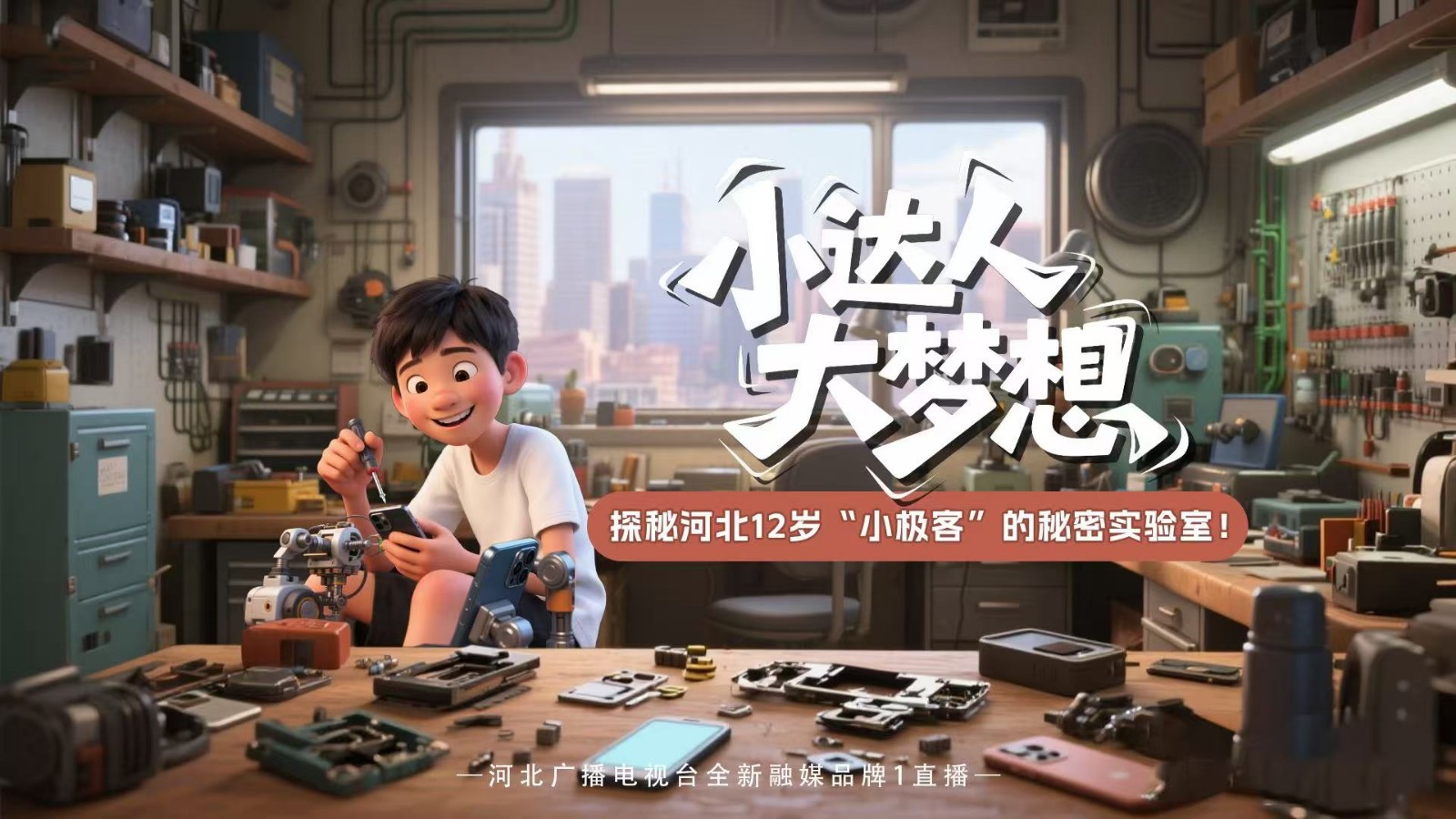 探訪！沉迷維修事業(yè)的小孩哥 走進12歲少年極客造夢實驗室