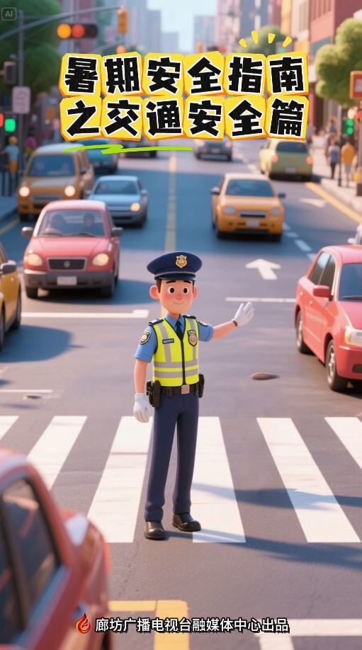 AI短視頻丨暑期安全指南之交通安全篇
